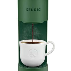 Green Keurig K-Mini Single Serve Coffee Maker