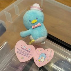 Sanrio Tuxedosam Clip Mascot Plush