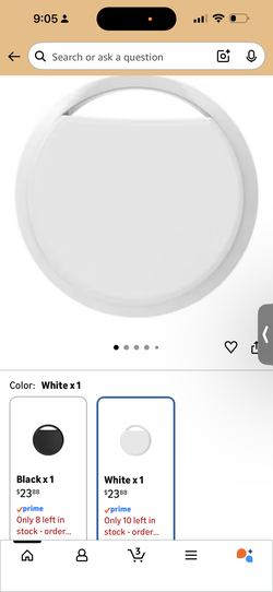 Tracker, Bluetooth Luggage Tracker Works with Apple Find My APP (iOS Only, Not for Android), Keys Finder and Item Locator for Luggage, Backpack, Suitc