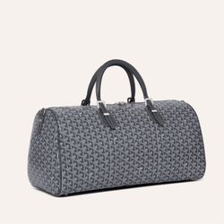 Goyard Boston 50 Bag Gray