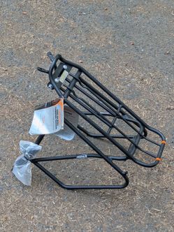 Ibera IB-RA5 Touring Carrier Plus+ Bicycle Rear Rack for Bikes with Disc Brakes