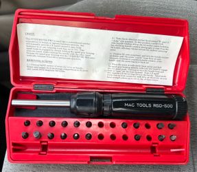 MAC ratcheting screw driver