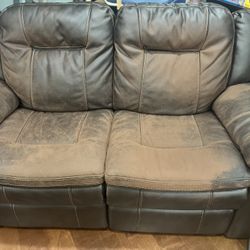 Reclining Sofa and Loveseat 