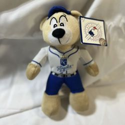Good Stuff MLB Kansas City Royals Baseball Plush Stuffed Teddy Bear Souvenir Toy