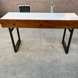 Four Hands Sucker Mid Century Modern Entryway Table Console Table Desk.