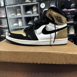 Jordan 1 Gold toe