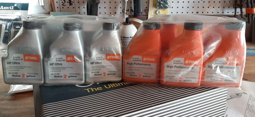 Eleven 5.2 Oz. Bottles Stihl 2-cycle Engine Oil