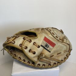 Baseball Catchers Glove Mit Hutch C264 RHT Right Hand Thrower Leather Vtg
