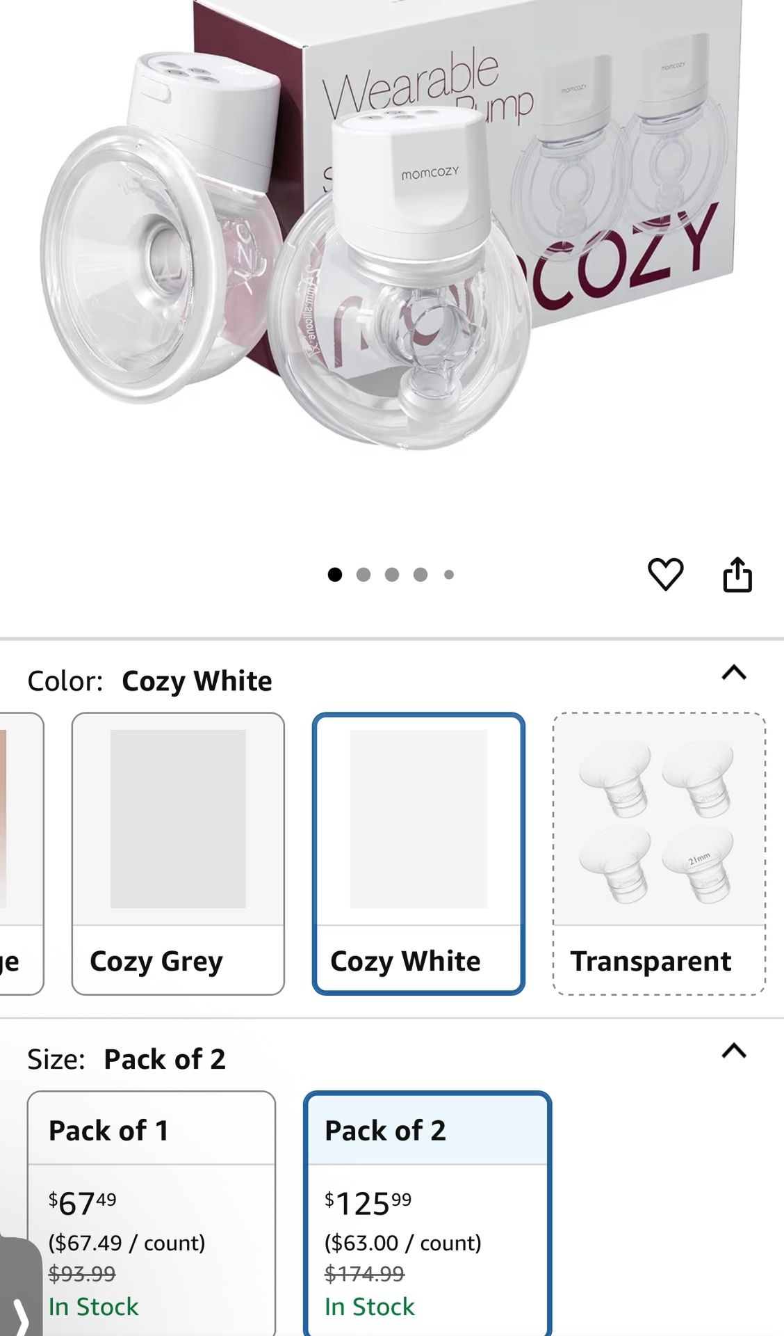 Momcozy Breast Pump S12pro