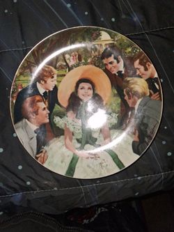 Gone With The Wind Vintage Collectible Plates
