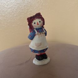 Raggedy Ann Porcelain Antique Numbered Rare 