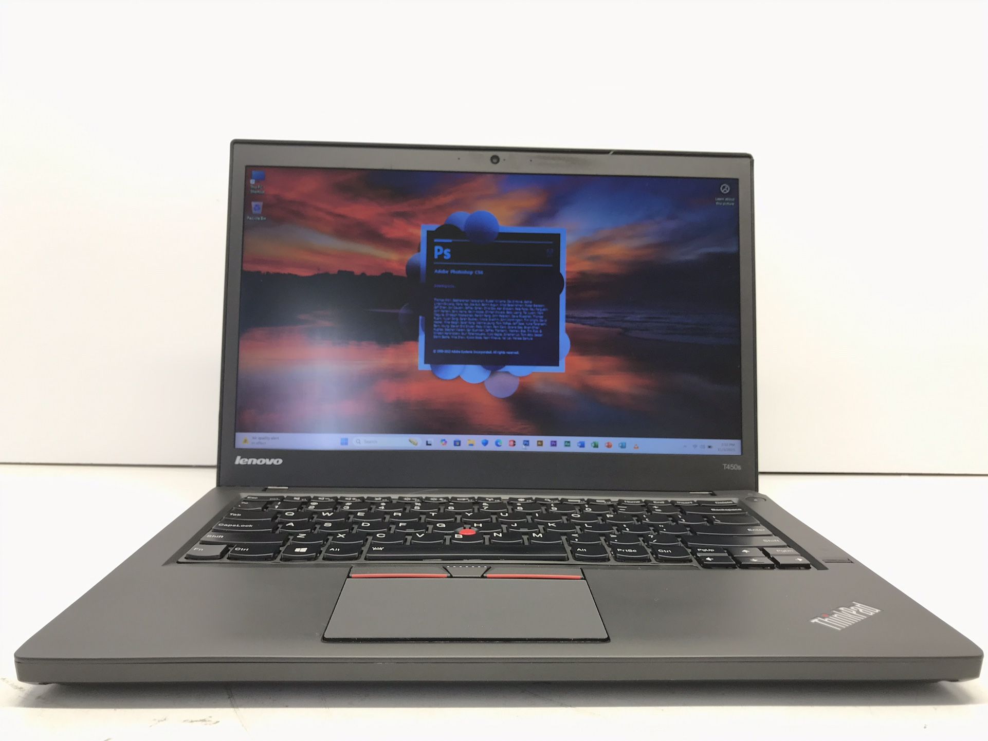 **Lenovo ThinkPad T450s Core i5 w/Microsoft Office** *Windows 11 Full Activate. **Price $165**