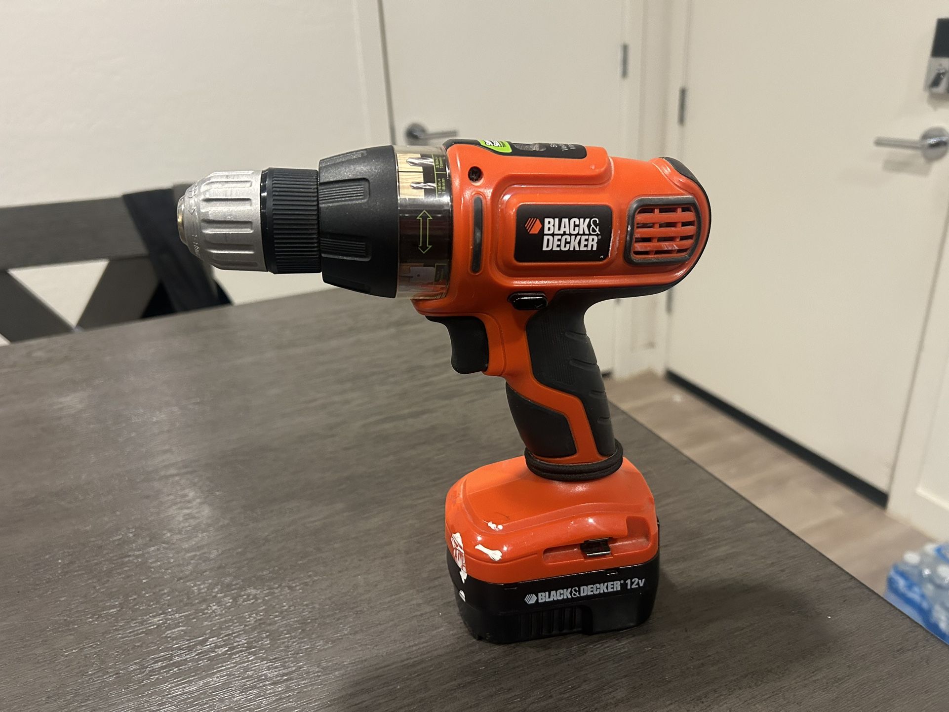 Black And decker 12v Cordless Drill