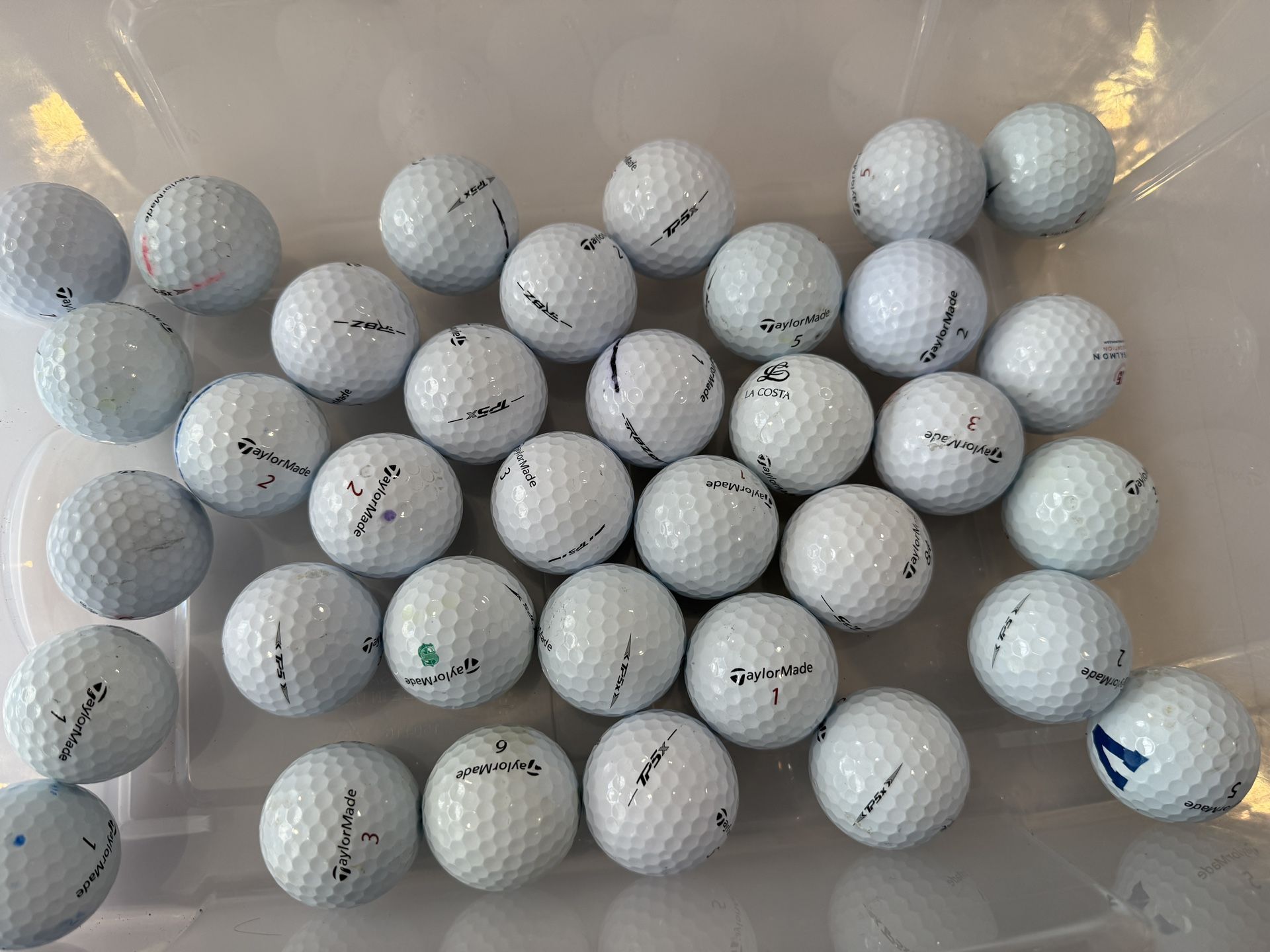 36 TAYLORMADE TP5/RBZ