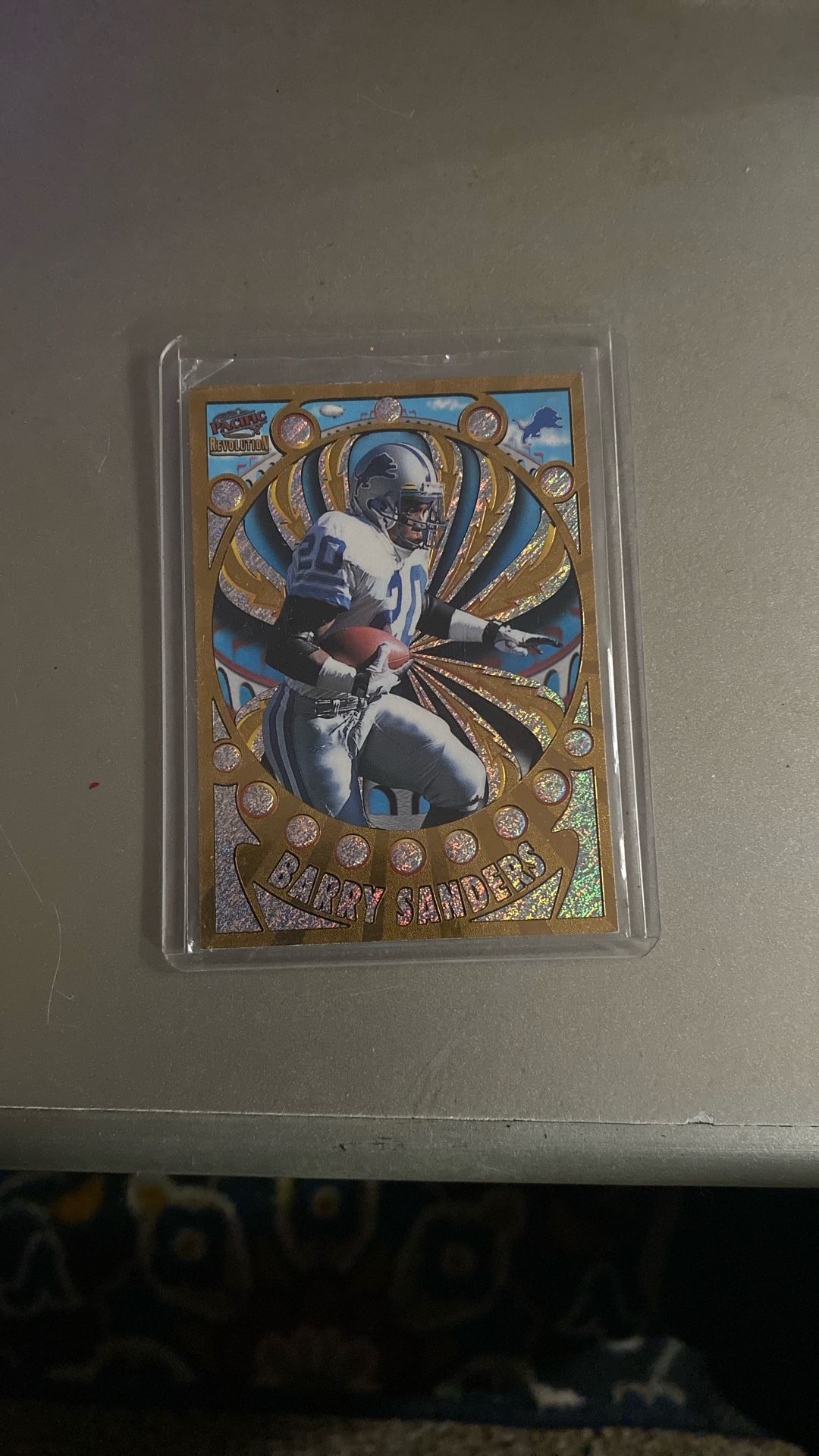 Barry Sanders 1997  49 Holographic Card 