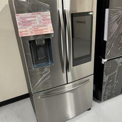 New Fridge French Door Stainless Steel Touch Screen Tablet 