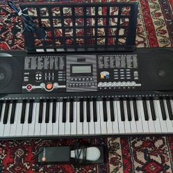 Cortland MK-906 Electronic Keyboard W/ Stand, Bench & Universal Sustain Pedal
