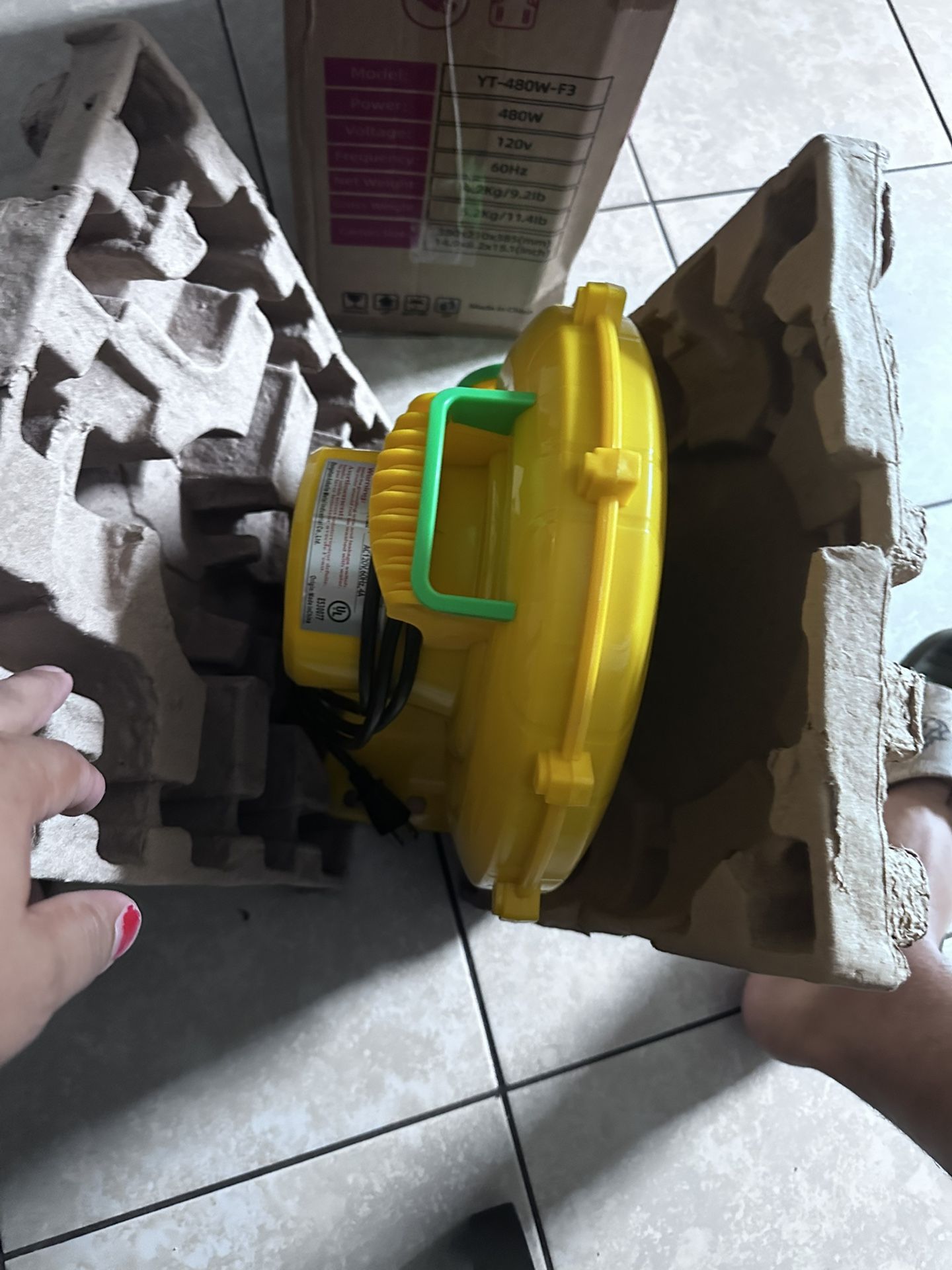 AIR BLOWER ENERGY SAVING
