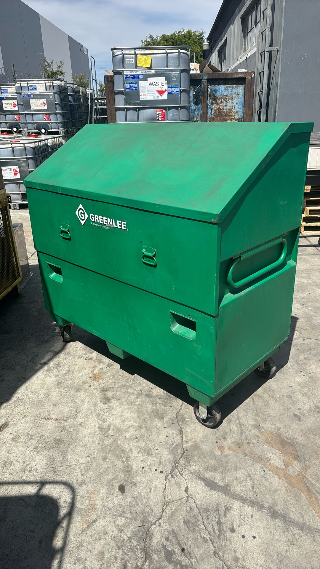 Greenlee Rigging Box Greenlee 3660 Slant Top Job Box for Sale in Santa Ana, CA - OfferUp