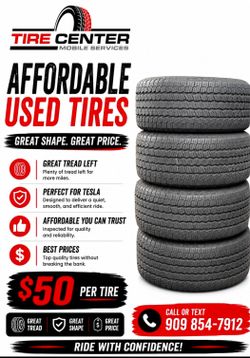 used tires llantas usadas road hazard