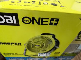 Ryobi 18V ONE+ Whisper Series 12" Misting Air Cannon