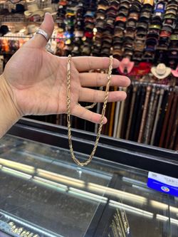 Cadena Milano 14k Oro solido 24”