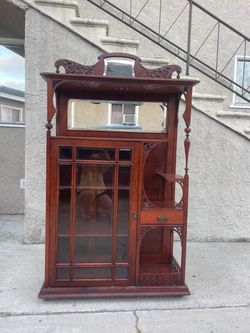Vintage display cabinet