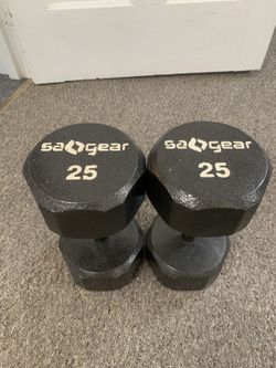 SA Gear 25 Pound Weights