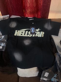 Hellstar Black Graphic T-Shirt with Tags