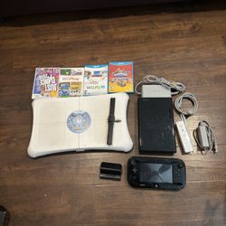 Nintendo Wii U bundle  With 5 Games  $140