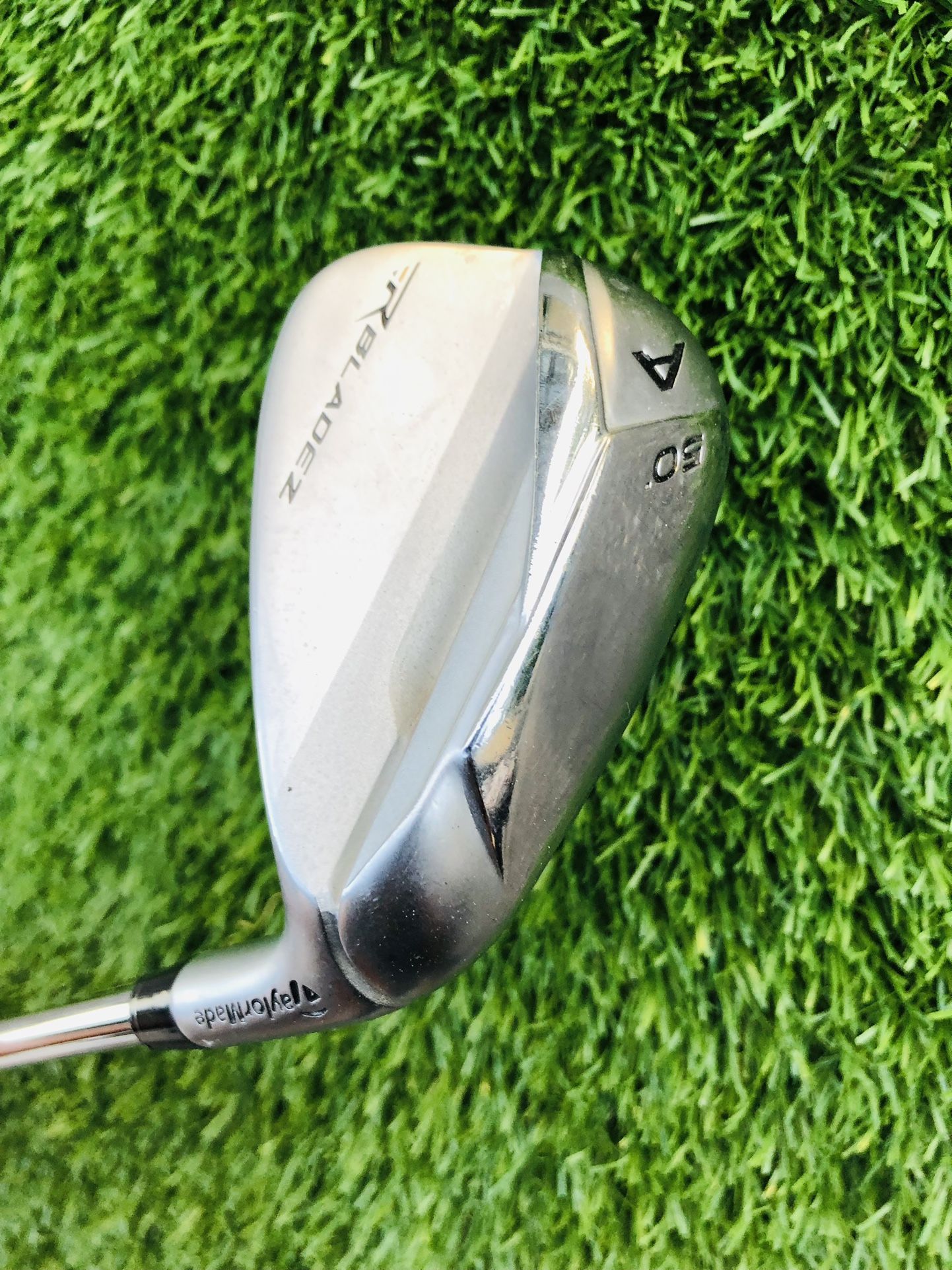 TAYLORMADE RBLADEZ GAP "A" WEDGE STIFF FLEX STEEL SHAFT
