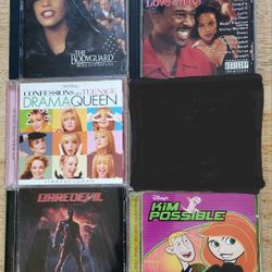 5 Movie Sound Track CD's 