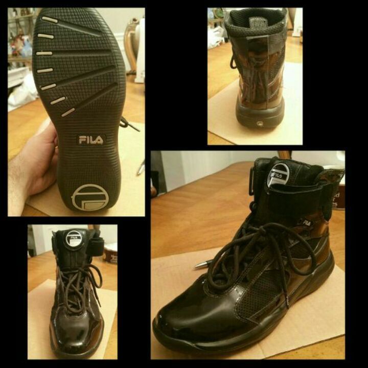 Fila helmsman high top