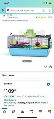 Hamster Cage