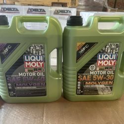 Liqui Molygen  5w40 / 5W30 5 Quarts 