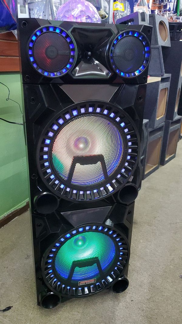 Max Power Tall Bluetooth Speaker with MIC! for Sale in Smyrna, GA OfferUp