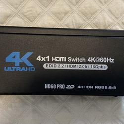 4K Ultra HDMI Switch 