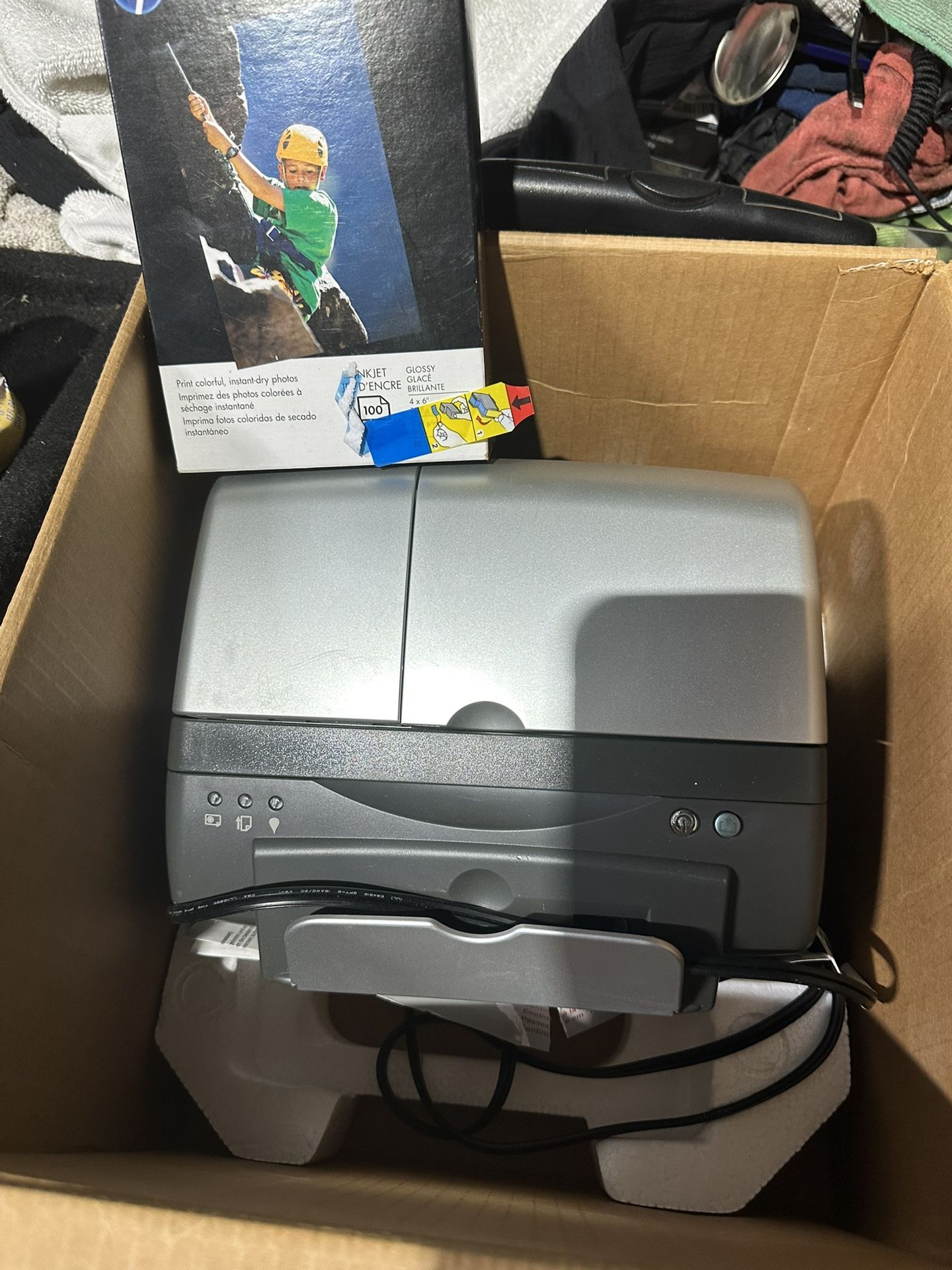 HP PHOTO PRINTER P310 - Like New - $50 As Shown Works