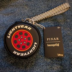 NWT Disney Pixar Cars Loungefly Lightyear Tire Coin Purse