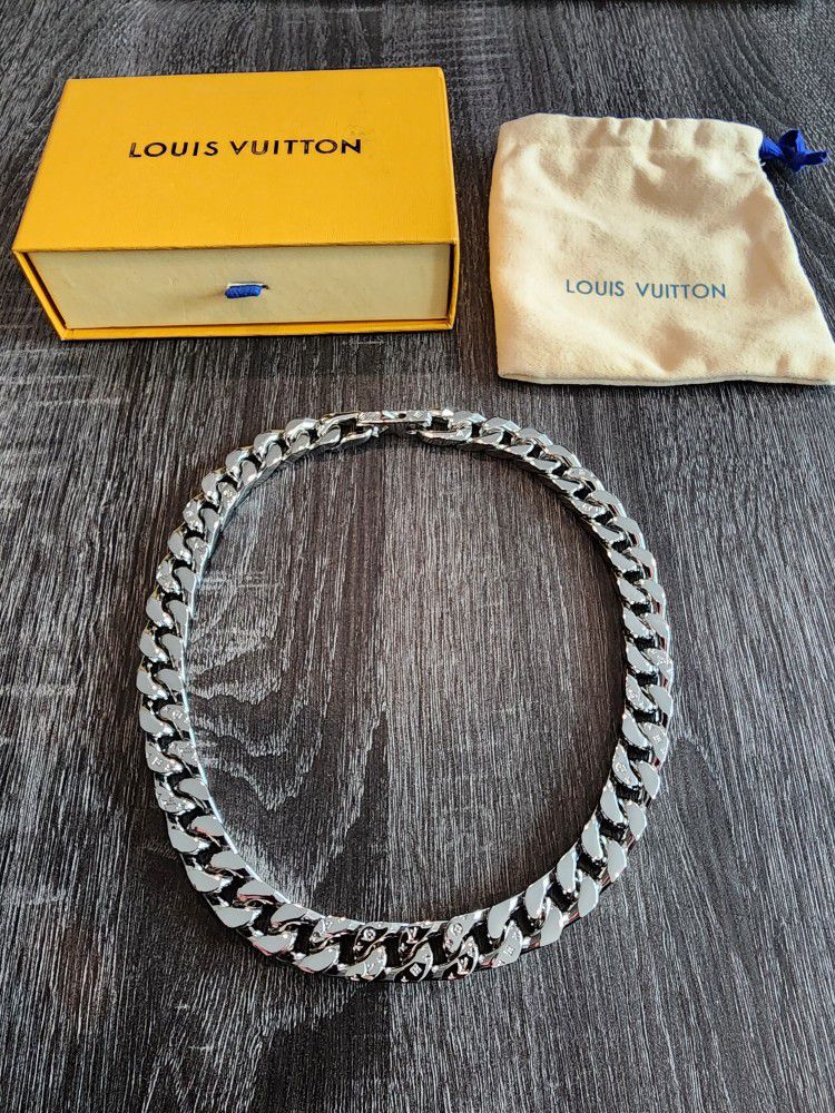 lv chain links necklace Cheap Sell - OFF 63%