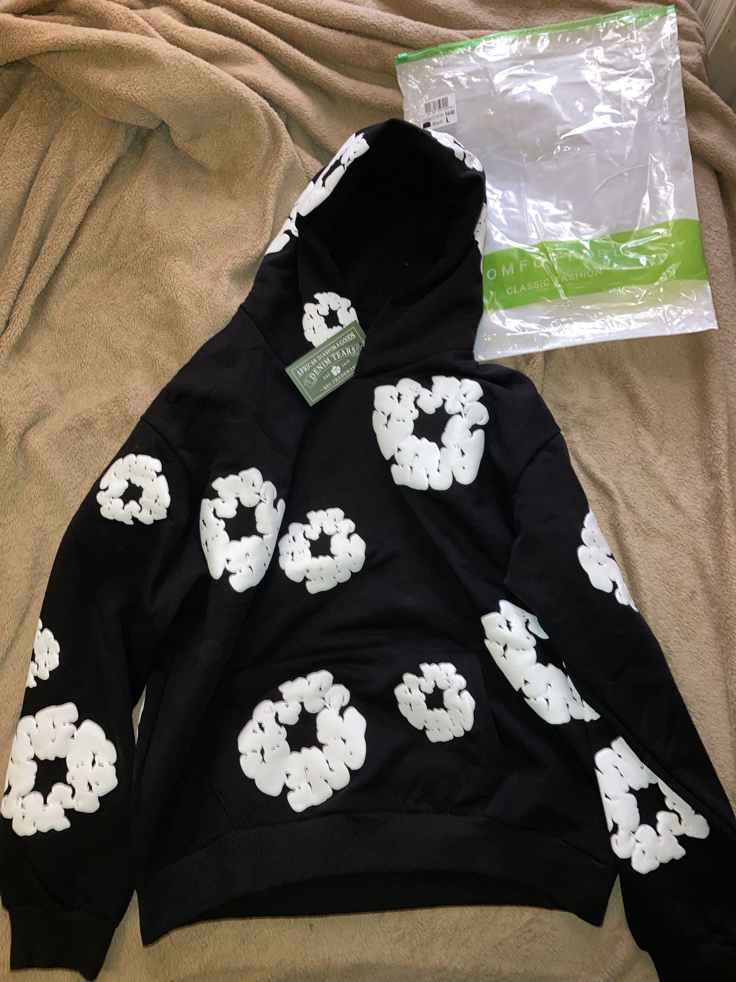 Denim Tears Hoodie black