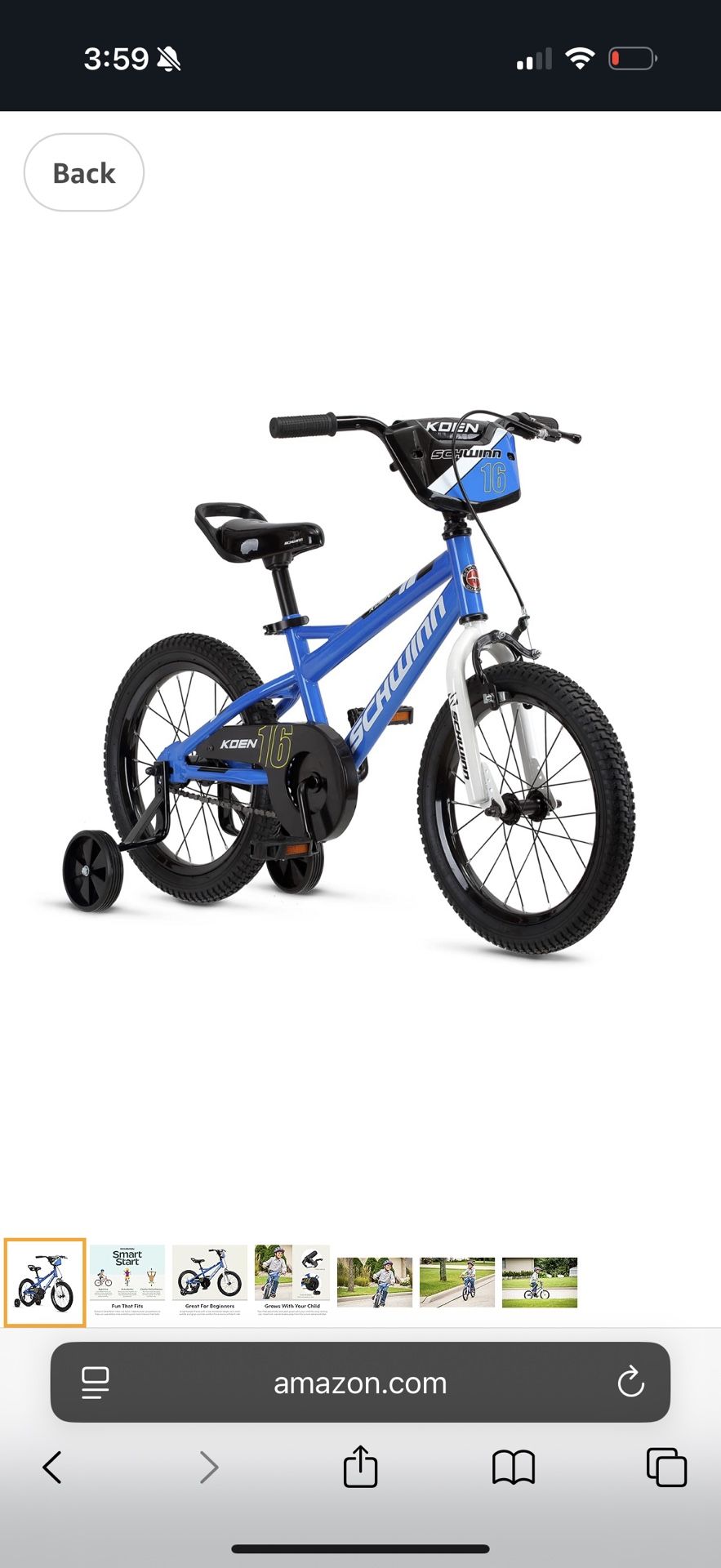 Schwinn Koen 16” Bike Brand New