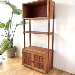 Mid Century Teak Shelving Unit 