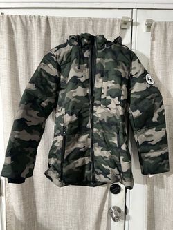 NWT - Arctic Expedition Horizontal Quilted Hybradown Down Coat