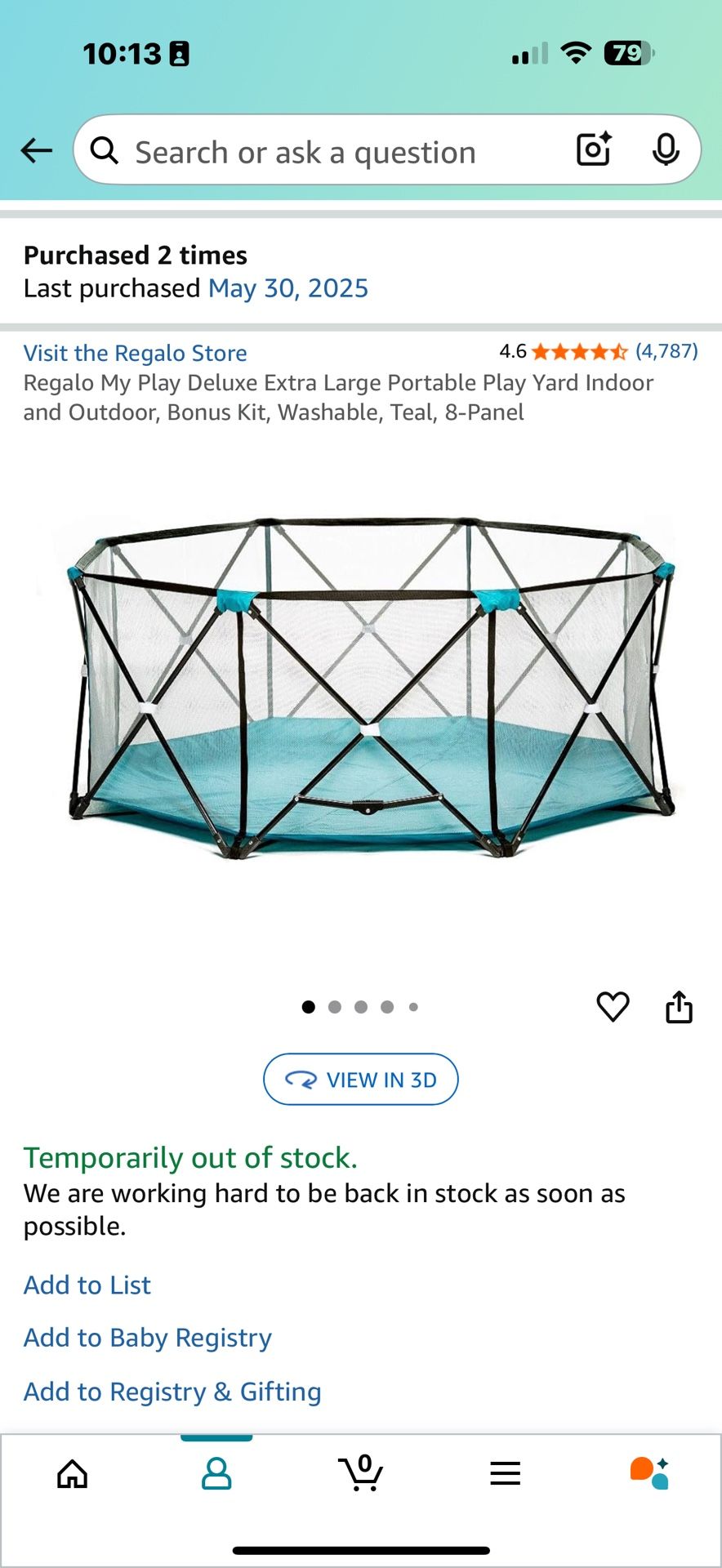 Regalo Playpen