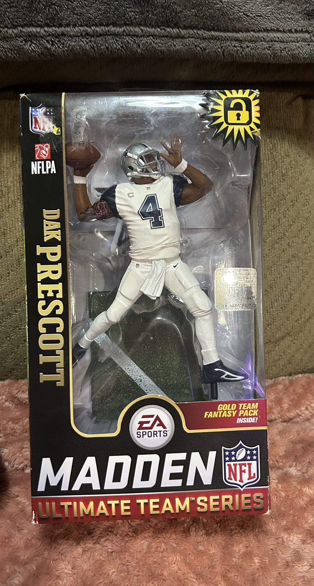 NFL Madden DAK PRESCOTT Dallas cowboys Action Figure