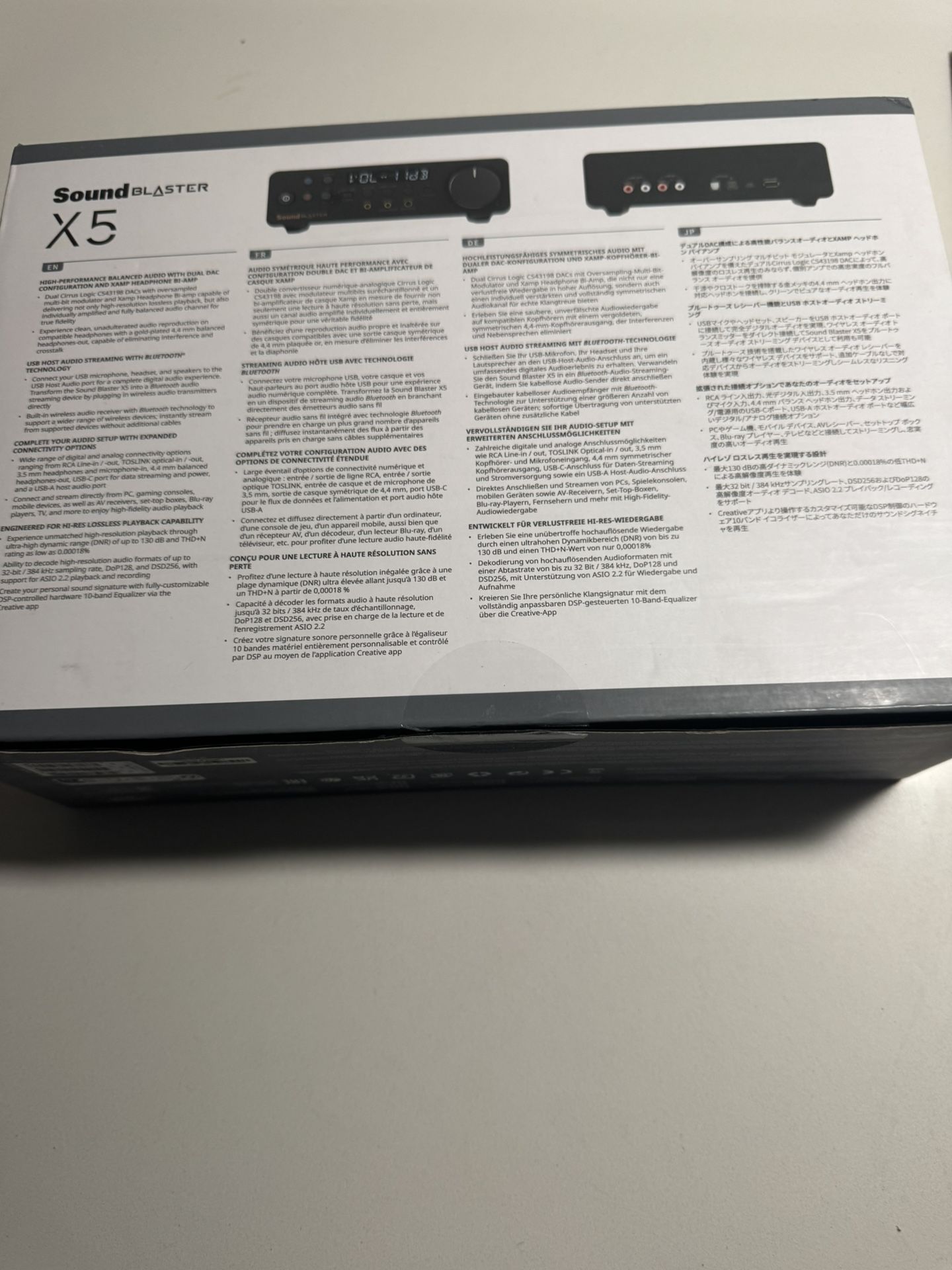 Sound Blaster X5