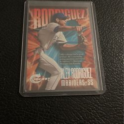 1997 Fleer Skybox Alex Rodriguez Card