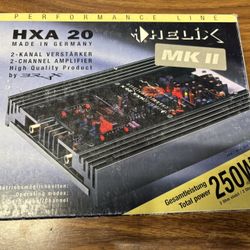 Helix Hxa 20 Amplifier German New In Box