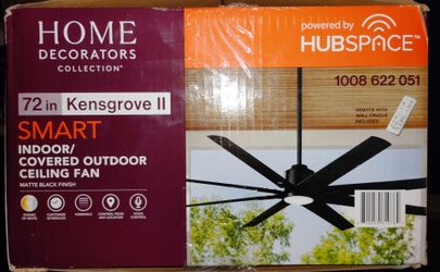 Home Decorators 72in Kensgrove ll Smart indoor/outdoor ceiling fan